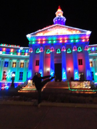 City and County Building lights, Denver, CO