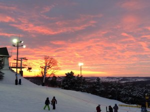 Sunset at Sundown Mountain Resort