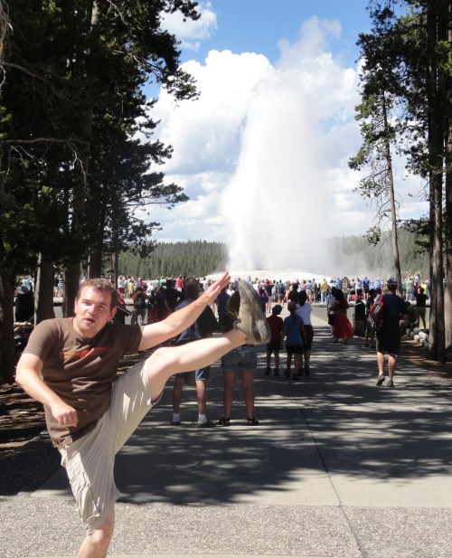 Old Faithful, Yellowstone National Park - July 2013