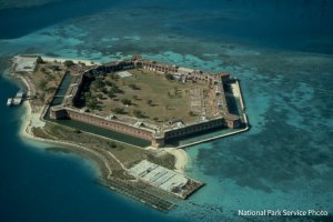 Fort Jefferson at Dry Tortugas National Park.
