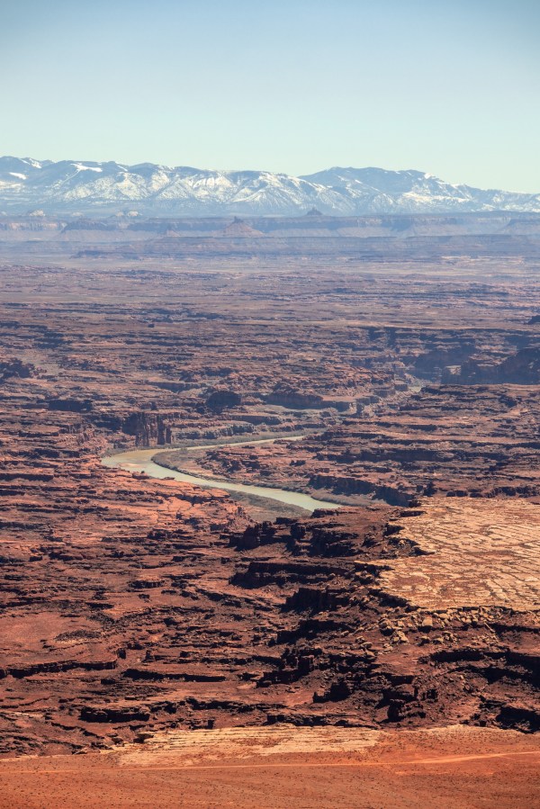The canyons are never ending. Colorado River at the center.