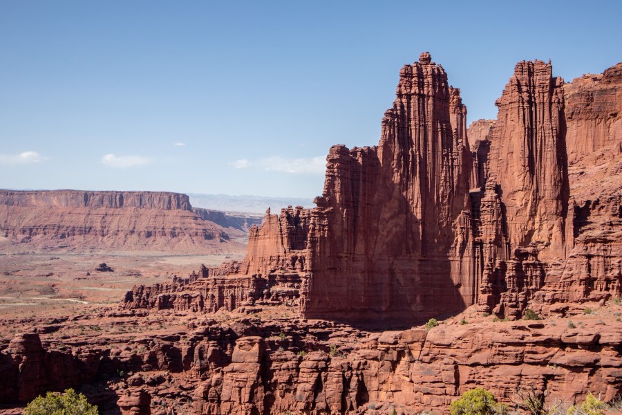 Fisher Towers, just Northeast of Moab.