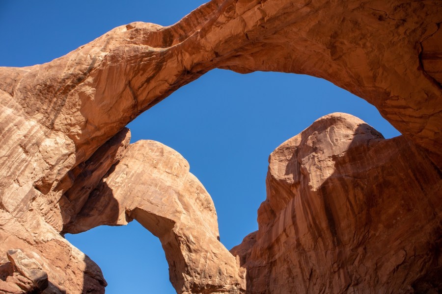 Double Arch, one of our favorite spots in the park.